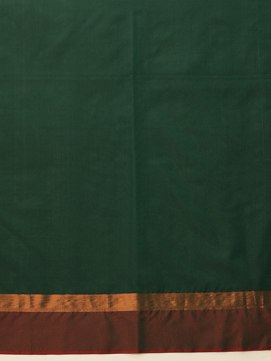 Hiral Fashion Green Banarasi Art Silk Solid Saree