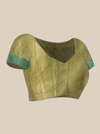 Hiral Fashion Yellow Banarasi Silk Woven Design Saree