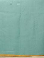 Hiral Fashion Teal Chanderi Cotton Blend Abstract Digital Printed Saree