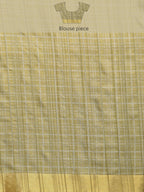 Olive Silk Blend Digital Print Floral Saree with Unstitched Blouse - Hiral Fashion