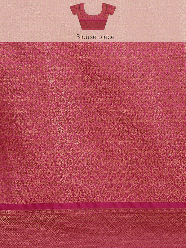 Turquoise Art Silk Printed Polka Dots Saree with Unstitched Blouse - Hiral Fashion