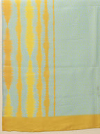 Hiral Fashion Teal Bollywood Mul Cotton Abstract Digital Printed Saree