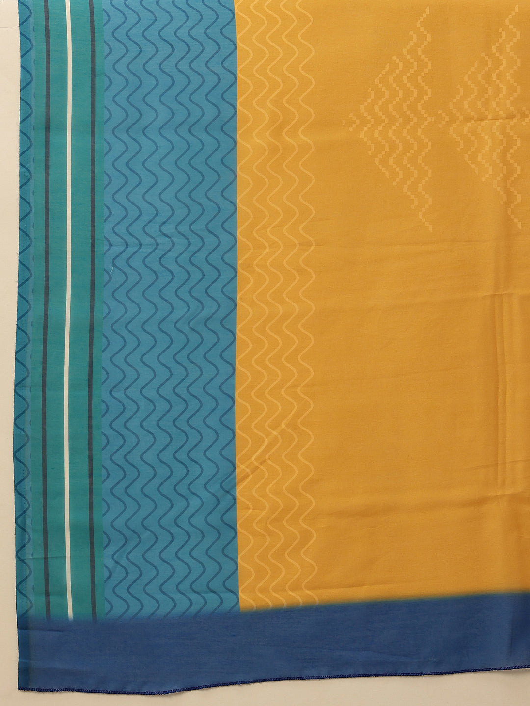 Hiral Fashion Yellow Bollywood Mul Cotton Abstract Digital Printed Saree