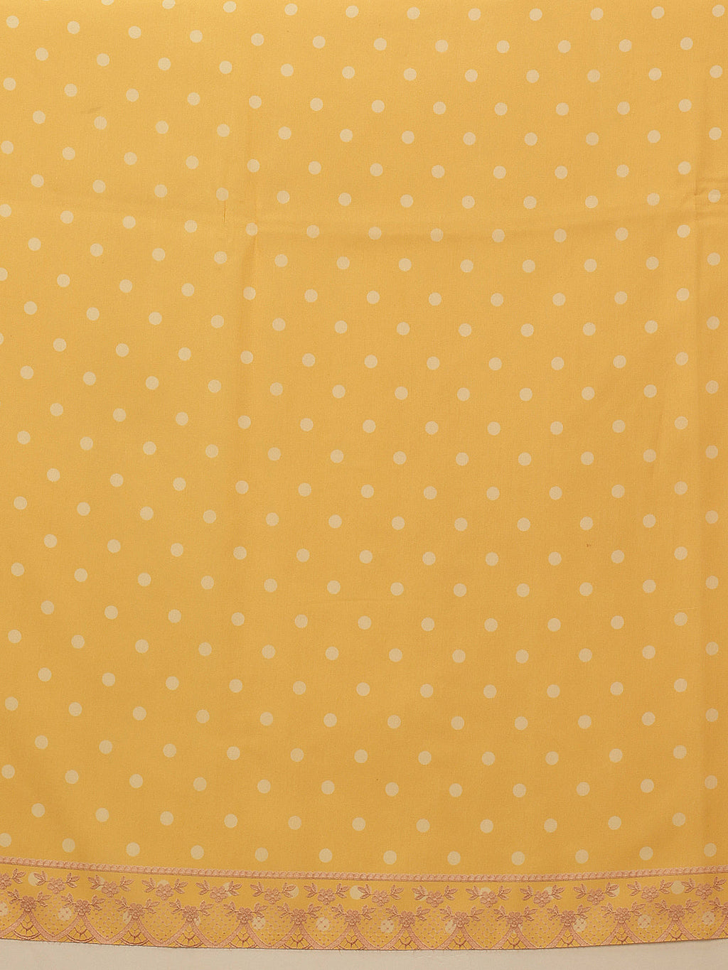Hiral Fashion Mustard Bollywood Mul Cotton Polka Dots Digital Printed Saree