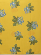 Hiral Fashion Yellow Bollywood Mul Cotton Abstract Digital Printed Saree