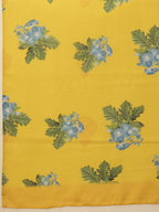 Hiral Fashion Yellow Bollywood Mul Cotton Abstract Digital Printed Saree