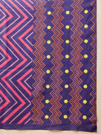 Hiral Fashion Navy Blue Bollywood Mul Cotton Abstract Digital Printed Saree