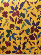 Hiral Fashion Yellow Bollywood Mul Cotton Floral Digital Printed Saree