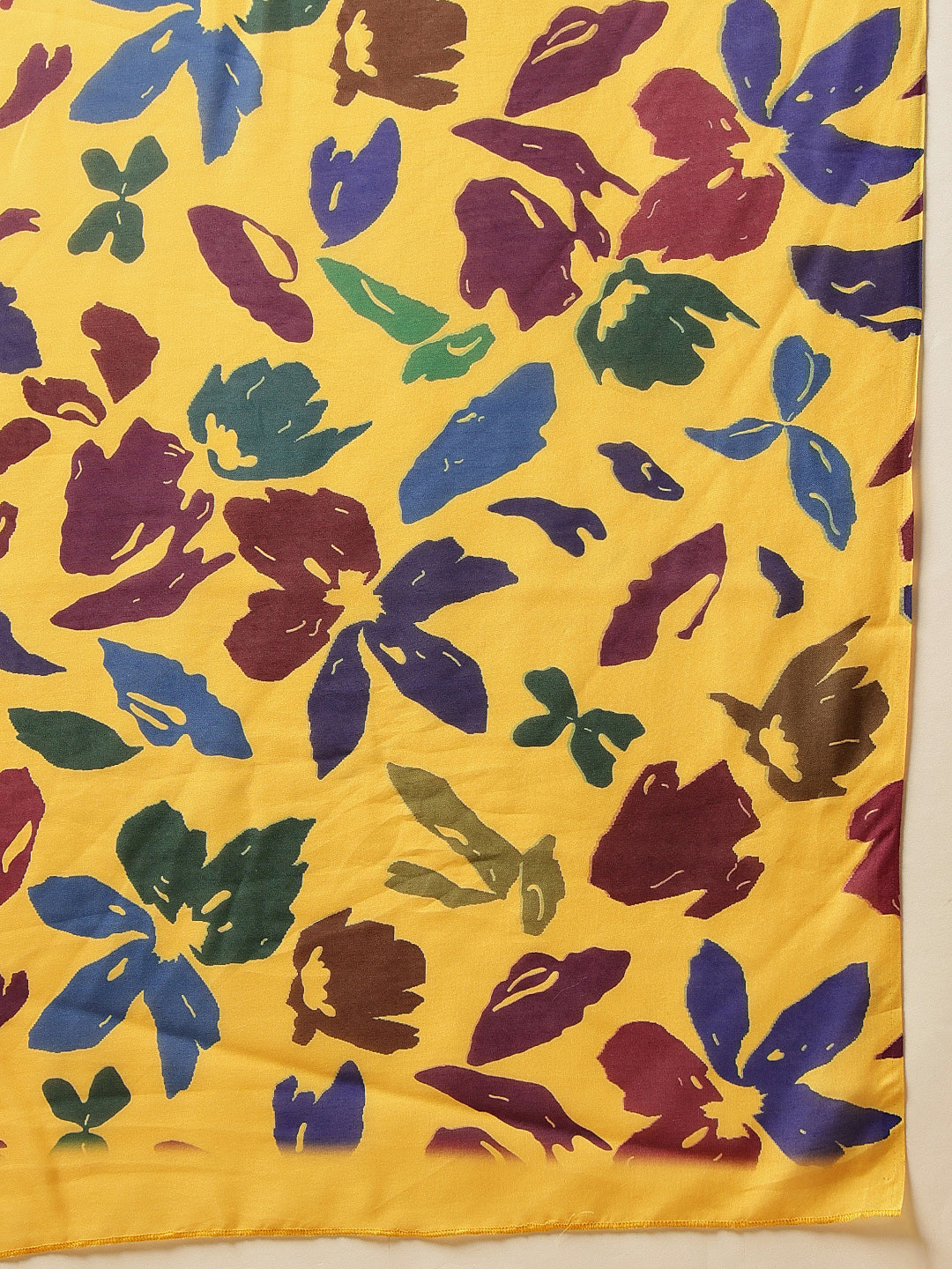 Hiral Fashion Yellow Bollywood Mul Cotton Floral Digital Printed Saree