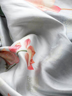 Multicolor Art Silk Woven Zari Design Floral Saree with Unstitched Blouse - Hiral Fashion