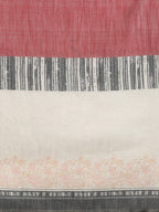 Maroon Silk Cotton Digital Print Solid Saree with Unstitched Blouse - Hiral Fashion