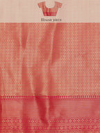 Blue Chanderi Art Silk Digital Print Floral Saree with Unstitched Blouse - Hiral Fashion