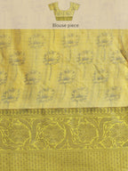 Maroon Munga Silk Digital Print Floral Saree with Unstitched Blouse - Hiral Fashion