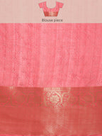 Multicolor Munga Silk Digital Print Floral Saree with Unstitched Blouse - Hiral Fashion