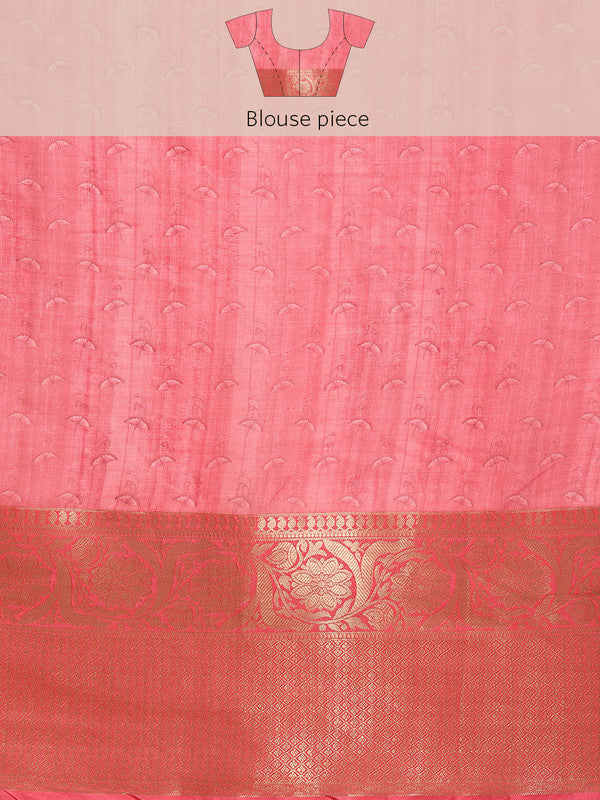 Multicolor Munga Silk Digital Print Floral Saree with Unstitched Blouse - Hiral Fashion