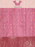 Beige Munga Silk Digital Print Animal Print Saree with Unstitched Blouse - Hiral Fashion