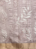 Brown Silk Blend Digital Print Floral Saree with Unstitched Blouse - Hiral Fashion