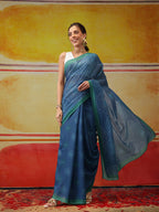 Hiral Fashion Teal Bollywood Mul Cotton Floral Digital Printed Saree