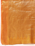 Hiral Fashion Mustard Kanjeevaram Banarasi Silk Ikkat Woven Design Saree