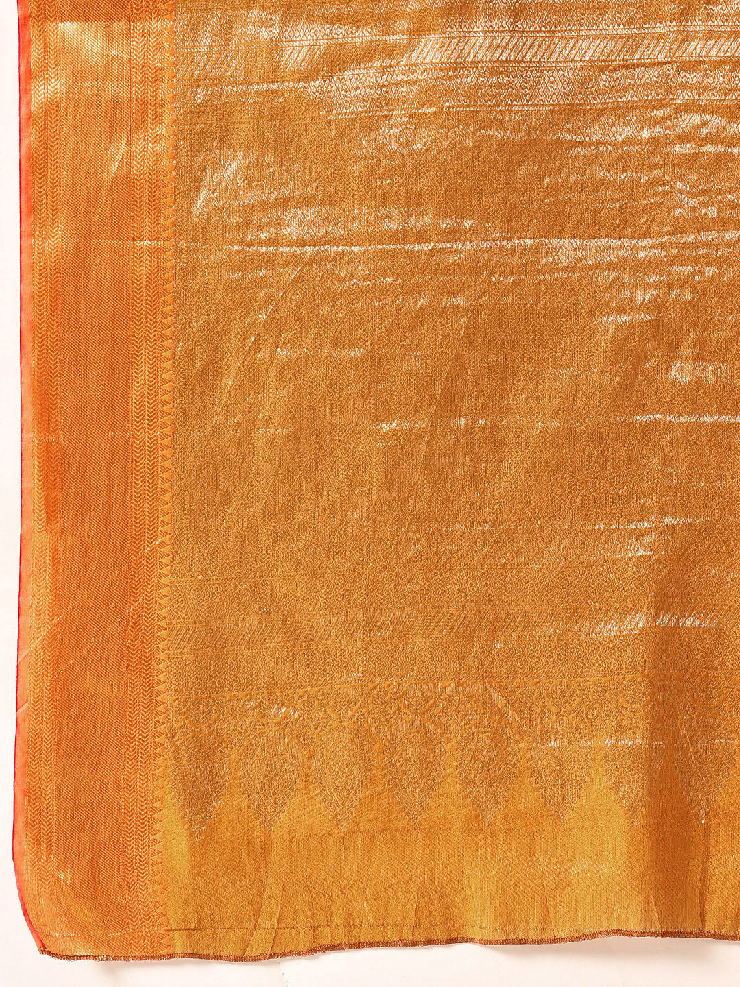 Hiral Fashion Mustard Kanjeevaram Banarasi Silk Ikkat Woven Design Saree