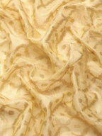 Yellow Tissue Silk Woven Zari Design Geomatric Saree with Unstitched Blouse - Hiral Fashion
