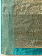Hiral Fashion Yellow Kanjeevaram Silk Woven Design Saree