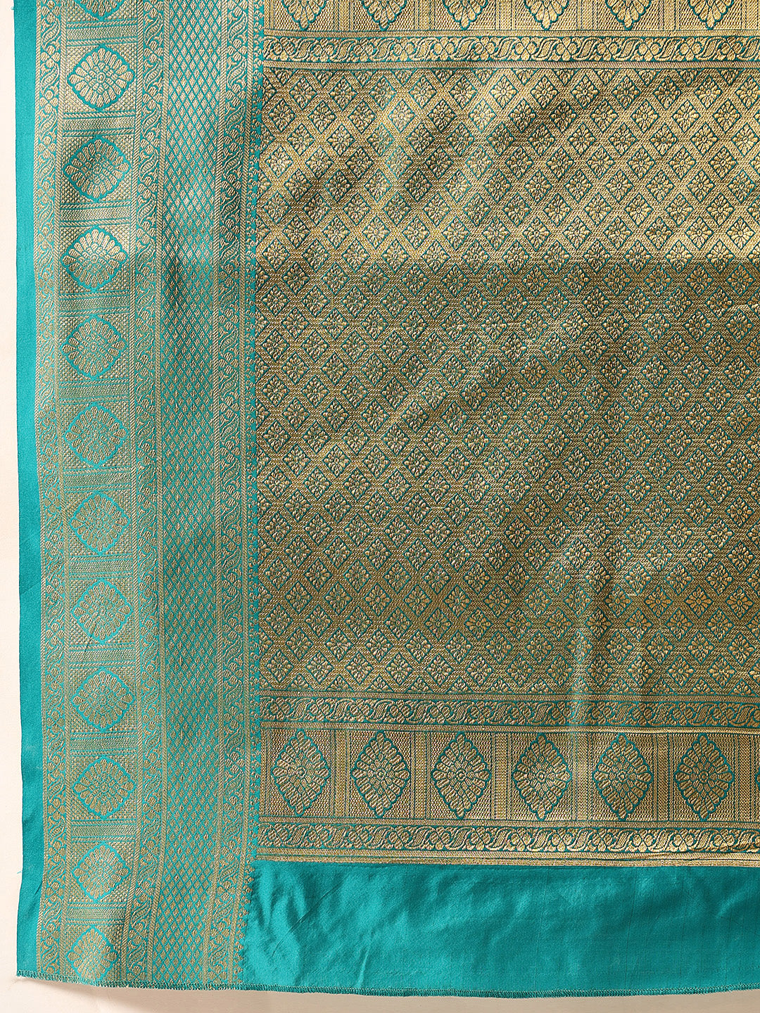 Hiral Fashion Yellow Kanjeevaram Silk Woven Design Saree