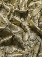 Black Art Silk Woven Zari Design Floral Saree with Unstitched Blouse - Hiral Fashion
