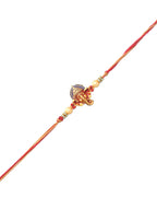 trueBrowns X Voylla Deity Inspired CZ Embellished Ganpati Rakhi - Distacart