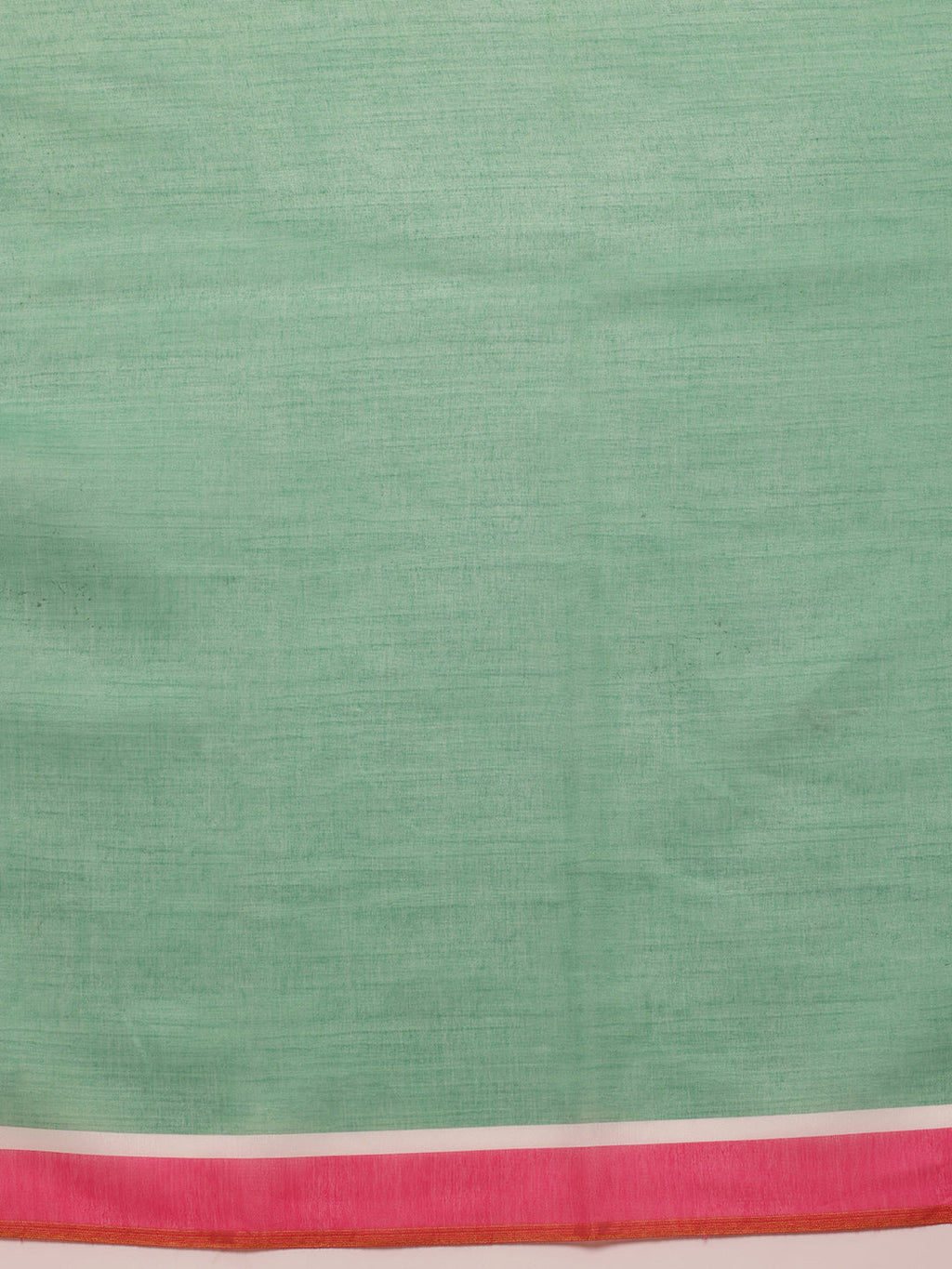 Hiral Fashion Green Chanderi Cotton Blend Floral Digital Print Saree