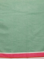 Hiral Fashion Green Chanderi Cotton Blend Floral Digital Print Saree