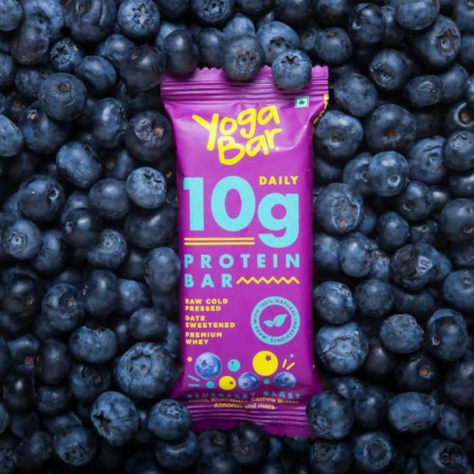 Yoga Bar Protein Bar - Blueberry Blast - Distacart