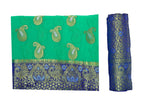 Mimosa Women's Green Banarasi Chiffon Saree - Distacart
