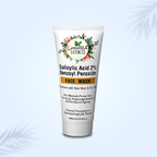 Luxura Sciences Salicylic Acid 2% Face Wash with Niacinamide, Benzoyl Peroxide, Aloe Vera & Tea Tree