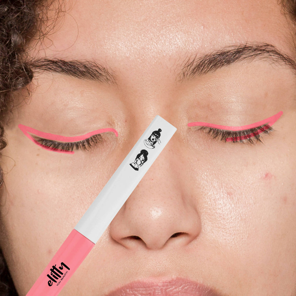 Elitty Eye Gotta Feeling - Pop Eyeliner Matte- Crossbow- Pink