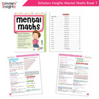 Scholars Insight Combo Set of Mathematics Workbooks For Grade 1| Set of 3| Problem Solving Book for Kids - Distacart