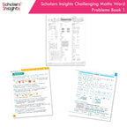 Scholars Insight Combo Set of Mathematics Workbooks For Grade 1| Set of 3| Problem Solving Book for Kids - Distacart