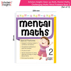 Scholars Insight Combo Set of Mathematics Workbooks For Grade 2| Set of 3| Problem Solving Book for Kids - Distacart
