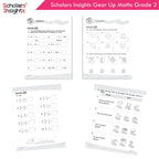 Scholars Insight Combo Set of Mathematics Workbooks For Grade 2| Set of 3| Problem Solving Book for Kids - Distacart
