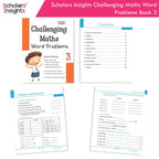 Scholars Insight Combo Set of Mathematics Workbooks For Grade 3| Set of 3| Problem Solving Book for Kids - Distacart