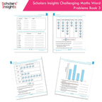 Scholars Insight Combo Set of Mathematics Workbooks For Grade 3| Set of 3| Problem Solving Book for Kids - Distacart