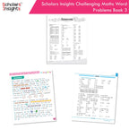Scholars Insight Combo Set of Mathematics Workbooks For Grade 3| Set of 3| Problem Solving Book for Kids - Distacart