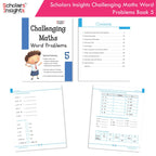 Scholars Insight Combo Set of Mathematics Workbooks For Grade 5| Set of 3| Problem Solving Book for Kids - Distacart