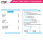 Scholars Insights Olympiad English, Maths and Science Workbooks Grade 5| Set of 3| Ages 10 - 12 Year - Distacart