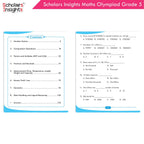 Scholars Insights Olympiad English, Maths and Science Workbooks Grade 5| Set of 3| Ages 10 - 12 Year - Distacart