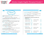 Scholars Insights Olympiad English, Maths and Science Workbooks Grade 5| Set of 3| Ages 10 - 12 Year - Distacart
