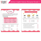 Scholars Insights Olympiad English, Maths and Science Workbooks Grade 5| Set of 3| Ages 10 - 12 Year - Distacart