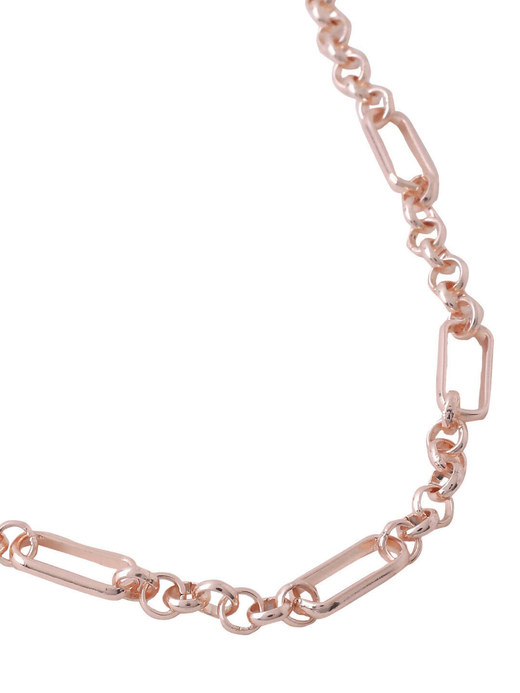 NVR Women's Rose Gold-Polished Minimal Necklace