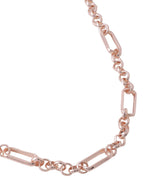 NVR Women's Rose Gold-Polished Minimal Necklace