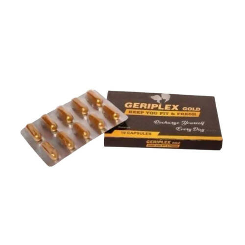 Sankalp Ayurvedic Geriplex Gold Capsules - Distacart